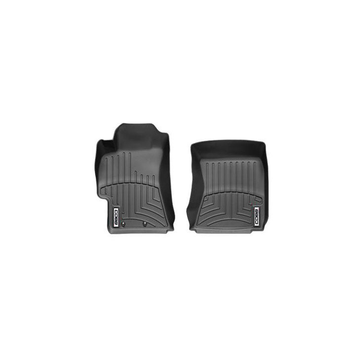 COBB Front and Rear FloorLiner by WeatherTech - Black For 2008-14 Subaru WRX/STI, 09-12 LGT - Front
