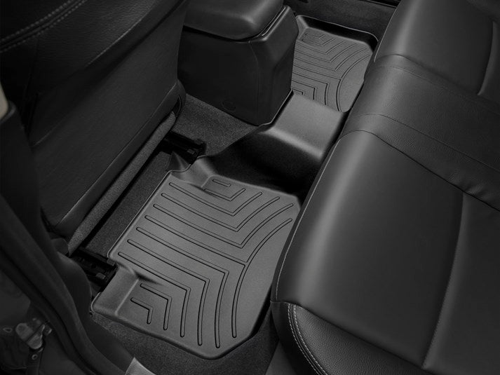 COBB Rear FloorLiner by WeatherTech For 2015-21 Subaru WRX/STI - Black - Installed