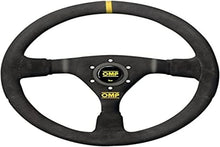 OMP WRC Mid-Depth 350mm Dished - Small Suede (Black) - OD0-1979-071 - Primary