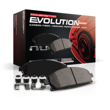 Power Stop Z23 Evolution Sport Rear Brake Pads w/Hardware For 2006-07 Subaru WRX - Z23-461