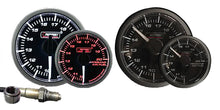 Prosport 52mm Wideband Premium White Pointer Clear Lens Air Fuel Ratio kit-Amber/White