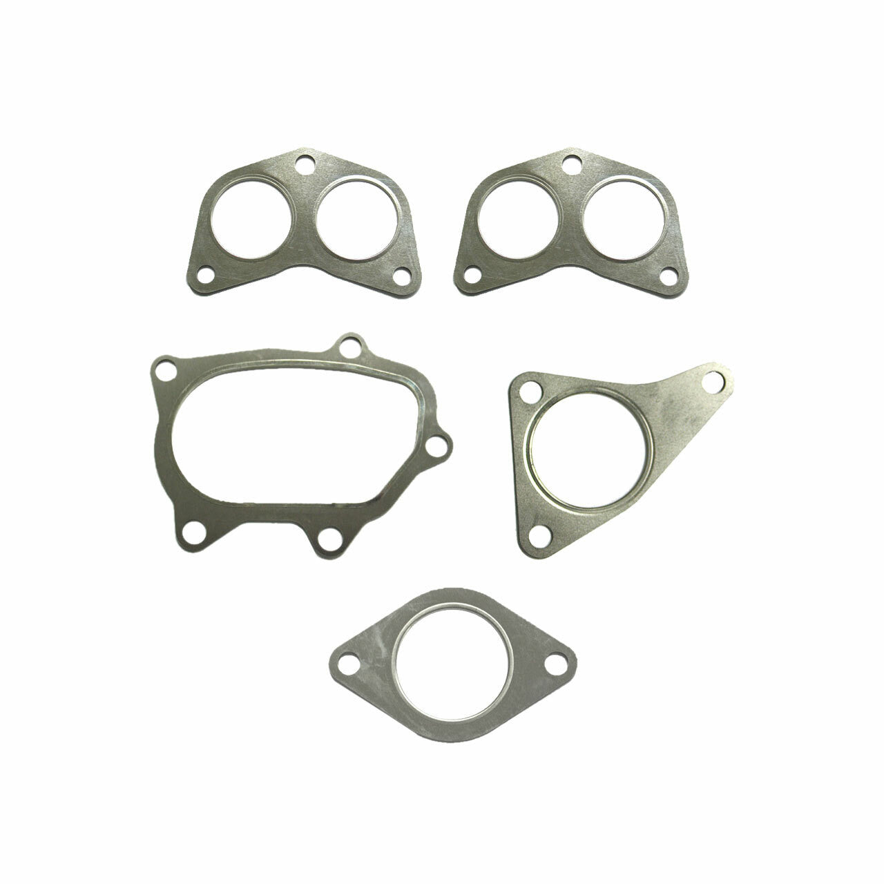 Subaru Stainless Steel Exhaust Gasket Set with 2 Bolt Uppipe Gasket