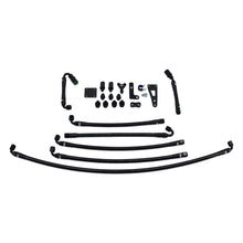 IAG Performance PTFE Fuel Line Kit Parts Layout for use with COBB Flex Fuel Sensor in the 06-07 WRX, 06-07 STI