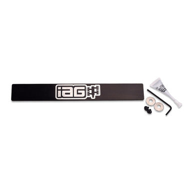 IAG Blemished Stealth Mount Tag Delete fits 2015-21 WRX & STI (Black Finish) - Condition B10