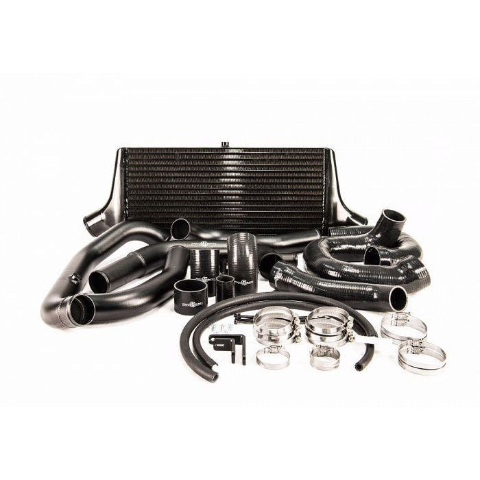 Process West Front Mount Intercooler For 2008-14 Subaru STI (Black Finish)