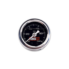 IAG Performance 0-100 PSI Liquid Filled Fuel Pressure Gauge (Black Face)