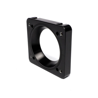 IAG Big Bore 76mm Throttle Body Black Adapter for factory STI Intake Manifolds