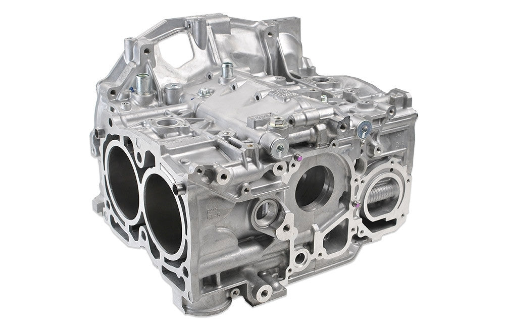 Subaru / FHI 2.5L Turbo Short Block Engine Case Half Set for 2004-21 STI, 06-14 WRX, 05-09 LGT, 04-13 FXT - Angle 1