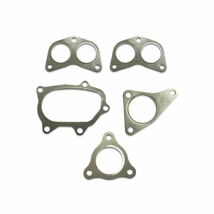 Subaru Stainless Steel Exhaust Gasket Set with 3 Bolt Uppipe Gasket