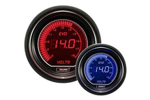 Prosport EVO Series 52mm Electrical Volt Gauge (Red / Blue)