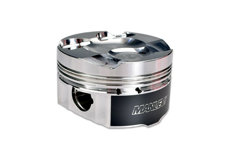 Manley Platinum Series Piston Set For 2015-21 Subaru WRX FA20 DIT (86.10mm) - Side Profile