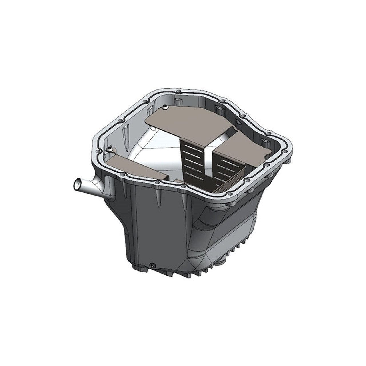 IAG Performance EJ Street Series Subaru Oil Pan CAD Illustration 2