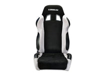 Used Corbeau A4 Passenger Side Seat in Black & Grey Suede - 1