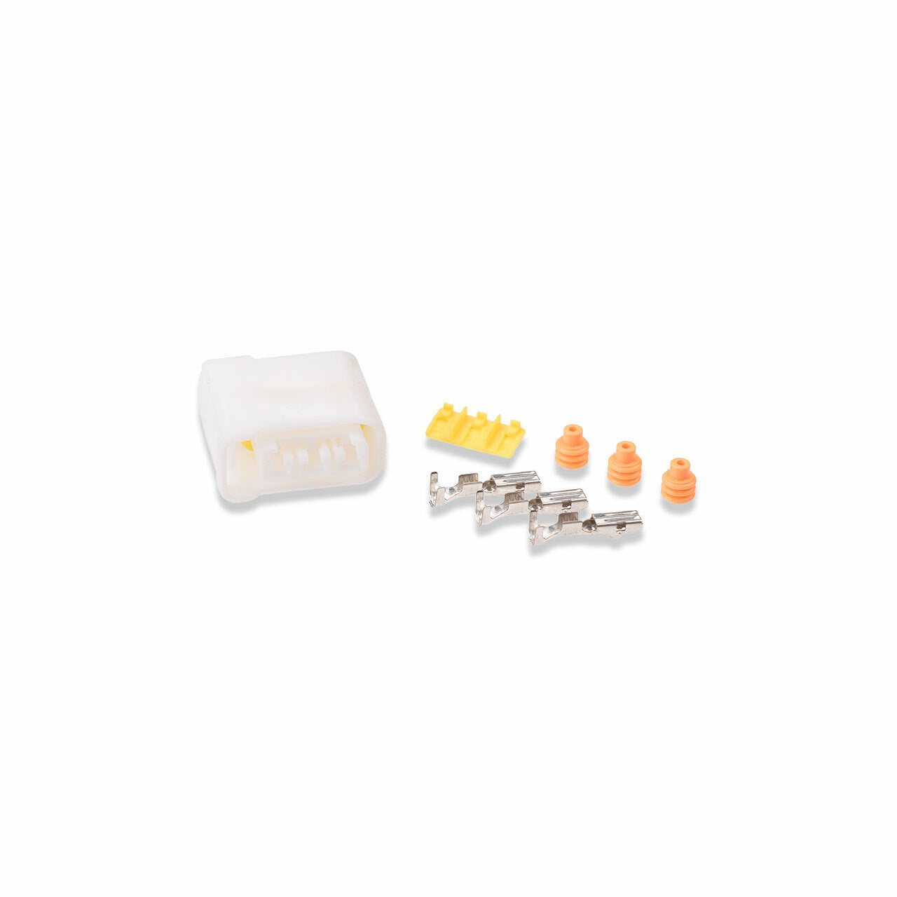 IAG Performance Replacement White Subaru Coil Pack Connector For 2002-10 WRX, 04-10 STI, 04-10 FXT & 05-09 LGT