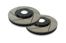 Racing Brake 1 Piece Slotted Front Rotor Set for 2003-07 Mitsubishi EVO (Pair)