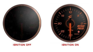 STRI 60mm DSD Intake Pressure Gauge (Smoke / Amber)