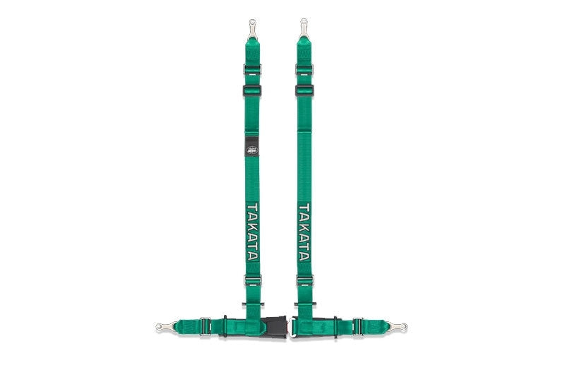 TAKATA Drift II "Bolt-On" Street Oriented 4 Point Harness in Green