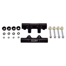 IAG Side Feed to Top Feed Fuel Rail Conversion Kit For 2004-06 Subaru STI, 05-07 LGT, 04-05 FXT Black Finish