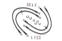 Techna-Fit Stainless Steel Braided Brake Line Kit For 2008-14 Subaru WRX