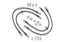 Techna-Fit Stainless Steel Braided Brake Line Kit For 2008-14 Subaru WRX