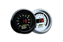 AEM 52mm Digital Display Boost 30-35 PSI Gauge - 30-4406