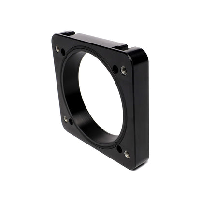 IAG Black Anodized Big Bore 76mm Throttle Body Adapter for Subaru STI Process West Intake Manifold