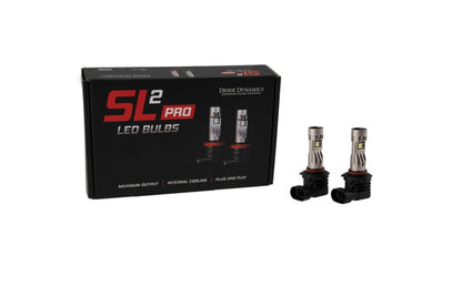 Diode Dynamics High Beam SL2 Pro LED Headlight Bulbs For 2004-14 Subaru WRX STI (pair) - DD0481P - Packaging