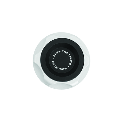Mishimoto Oil Filler Cap For Most Subaru Engines - Black - MMOFC-SUB-BK