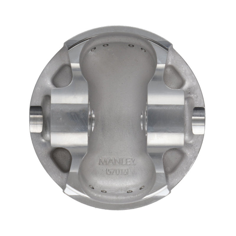 Manley 04+ Subaru WRX/STI EH257 99.55mm Bore +.05mm Size 8.5:1 Dish Piston Set - 632201CE-4 - Angle 4