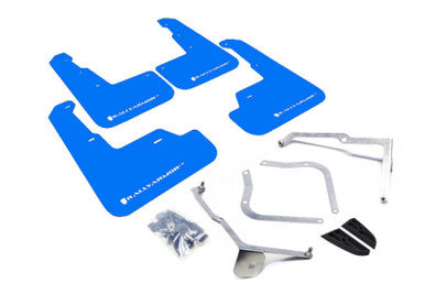 Rally Armor 15-21 Subaru WRX/STI Blue UR Mud Flap w/White Logo - MF32-UR-BL/WH