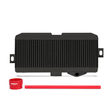 Mishimoto Top-Mount Intercooler Kit For 2008-21 Subaru WRX STI - Powder Coated Black & Red Hoses - MMTMIC-STI-08BKRD