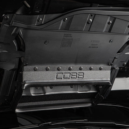 COBB Top Mount Intercooler Kit For 2022-26 Subaru WRX - Black - Installed 2