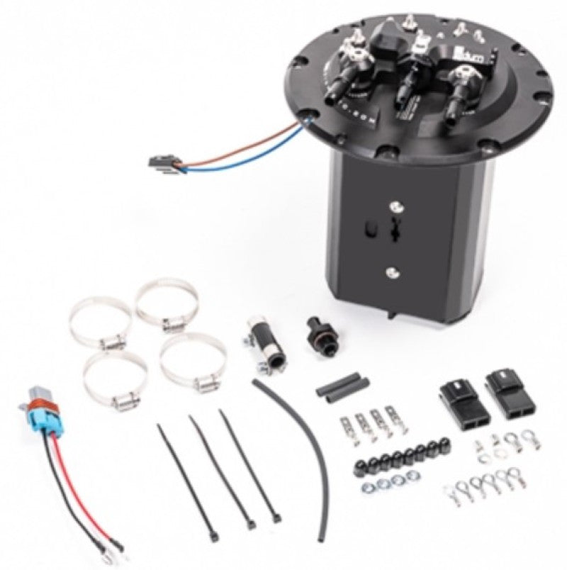 Radium Subaru Fuel Hanger For 2008-14 Subaru WRX, 08-21 STI, 08-14 FXT - Pumps Not Included - Layout