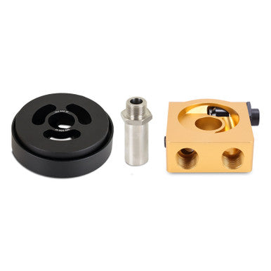 Mishimoto Thermostatic Sandwich Plate and Adapter Gold For 2013-20 Subaru BRZ, Toyota 86, Scion FR-S - MMOCA-BRZ-13T