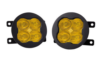 Diode Dynamics SS3 Sport Type A LED Yellow SAE Fog Light Kit For 2015-2017 Subaru WRX/STi - DD6981