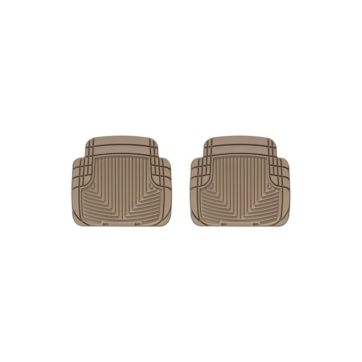 WeatherTech 2006 Saab 9-2X Aero - Tan Rear Rubber Mats - W50