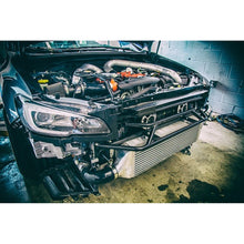 Turbo XS FMIC with Wrinkle Black Pipes for 2015-2021 Subaru STI - Installed 1