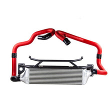 Turbo XS FMIC 2015-2021 Subaru STI - Wrinkle Red Pipes - STI15-FMIC-RED