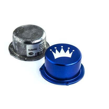Turbo XS 15-21 Subaru WRX Billet Aluminum Vacuum Pump Cover - Blue - W15-VPC-BLU - Comparison