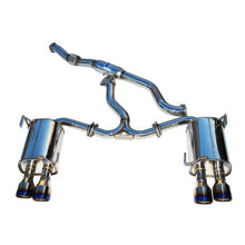 Invidia Q300 Cat Back Exhaust with Titanium Tips for 2011-14 Subaru WRX / STI Sedan - HS11STIG3T