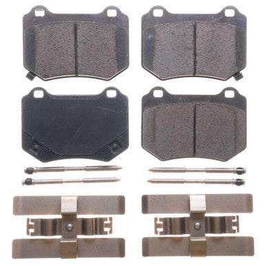 PowerStop Z17 Evolution Ceramic Rear Brake Pads w/Hardware For 2018-21 Subaru WRX STi - 17-2118