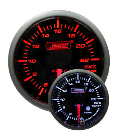Prosport 52mm Premium Amber / White EGT Gauge