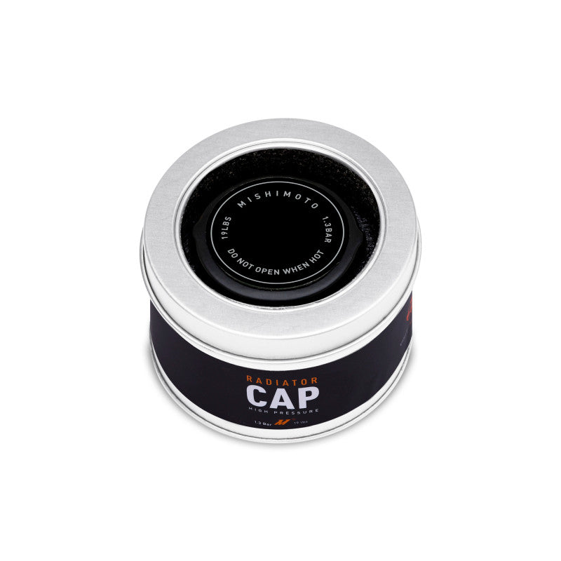 Mishimoto High-Pressure 1.3 Bar Radiator Cap - Small - One-Way - MMRC-13-ONWY - Angle 2